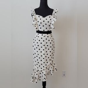 Showpo Two Piece Polka Dot Dress